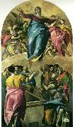 El Greco assumption of the virgin oil painting reproduction